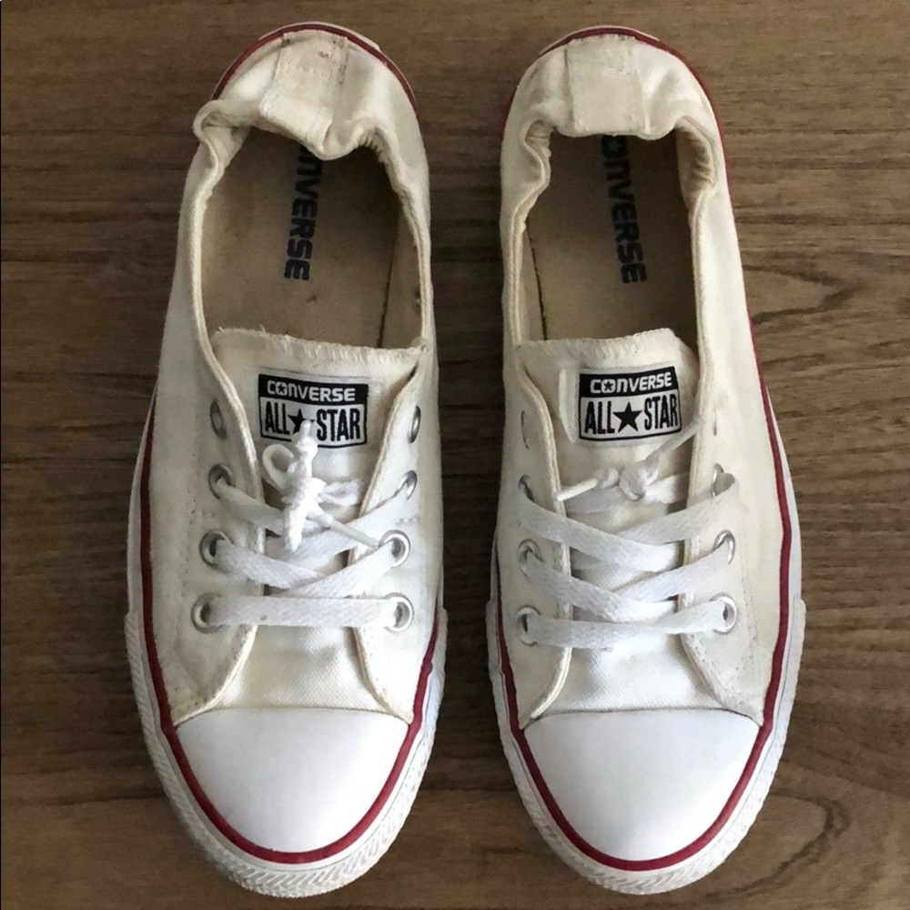 Converse white sneakers (worn a few times)
